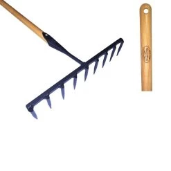 De Wit Zaadhark 7 Tands Gesmeed Met Steel 170cm