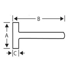 Bahco 484-1250 Moker Met Houten Hickory Steel -Tuingereedschap Verkoop bahco moker 484 1911250 tekening