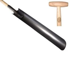 De Wit Draineerboorspade Met Essen Steel 75cm