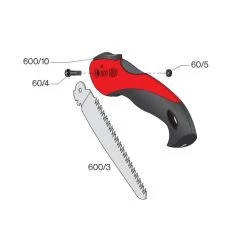 FELCO 600/3 Zaagblad -Tuingereedschap Verkoop felco 600 snoeizaag onderdelen tekening 1