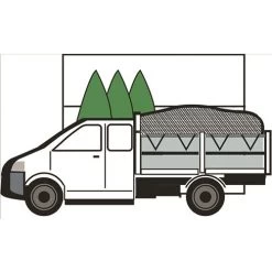 Cover PE Aanhangergaasnet / Gaaskleed Zwart 250x400cm -Tuingereedschap Verkoop fijnmazig aanhangergaasnet zwart extra 1