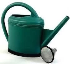 Gieter 15L Kunststof Ovaal Groen - Extra Stevig