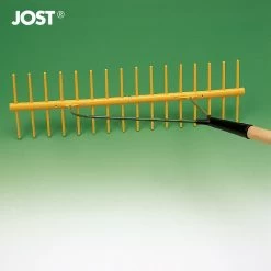 JOST Hooihark Kunststof 16T Schuin Dubbelzijdig - Met Steel