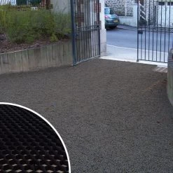 Nidagravel 129 - Grindstabilisatieplaat - Zwart