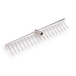 Offner Gras-/Hooihark Aluminium 19 Tands Verstelbaar - Zonder Steel